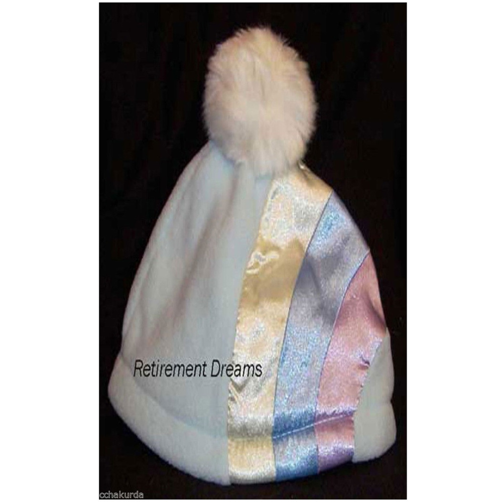 GYMBOREE NB-6M Beanie Hat APRES SKI Layette Pom Pom Blue NEW